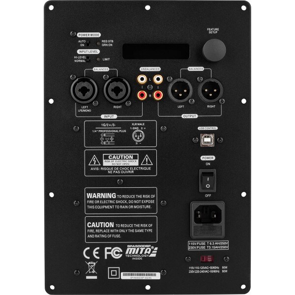 Main product image for Dayton Audio SPA500DSP 500W Subwoofer Plate Ampli 300-8012